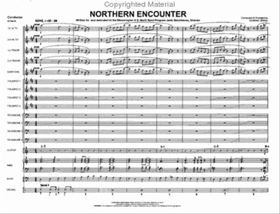 Northern Encounter Jazz Ensemble scores gallery preview page 2