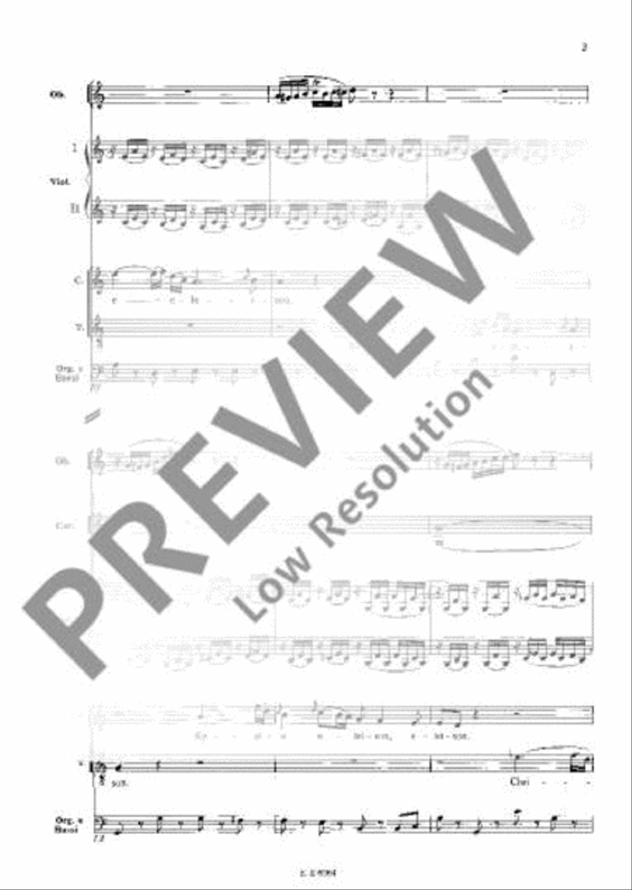 Missa C major Missa C major Choir scores gallery preview page 12