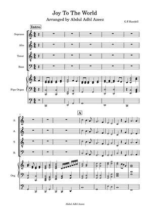 Joy To The World Choir (SATB + Organ)