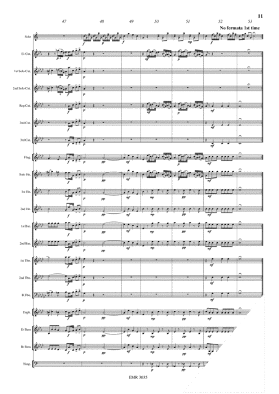 Sinfonia Pastorella Sinfonia Pastorella Brass Band scores gallery preview page 12