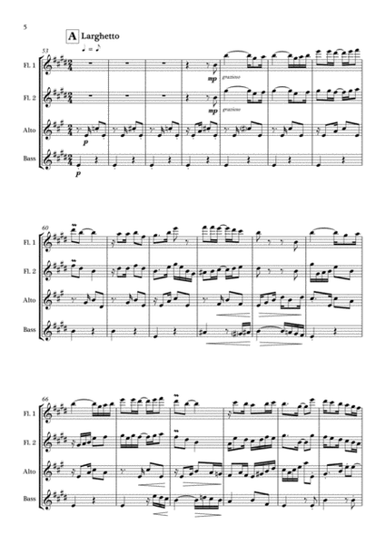FANTASIA ORIUNDA for flute quartet image number null