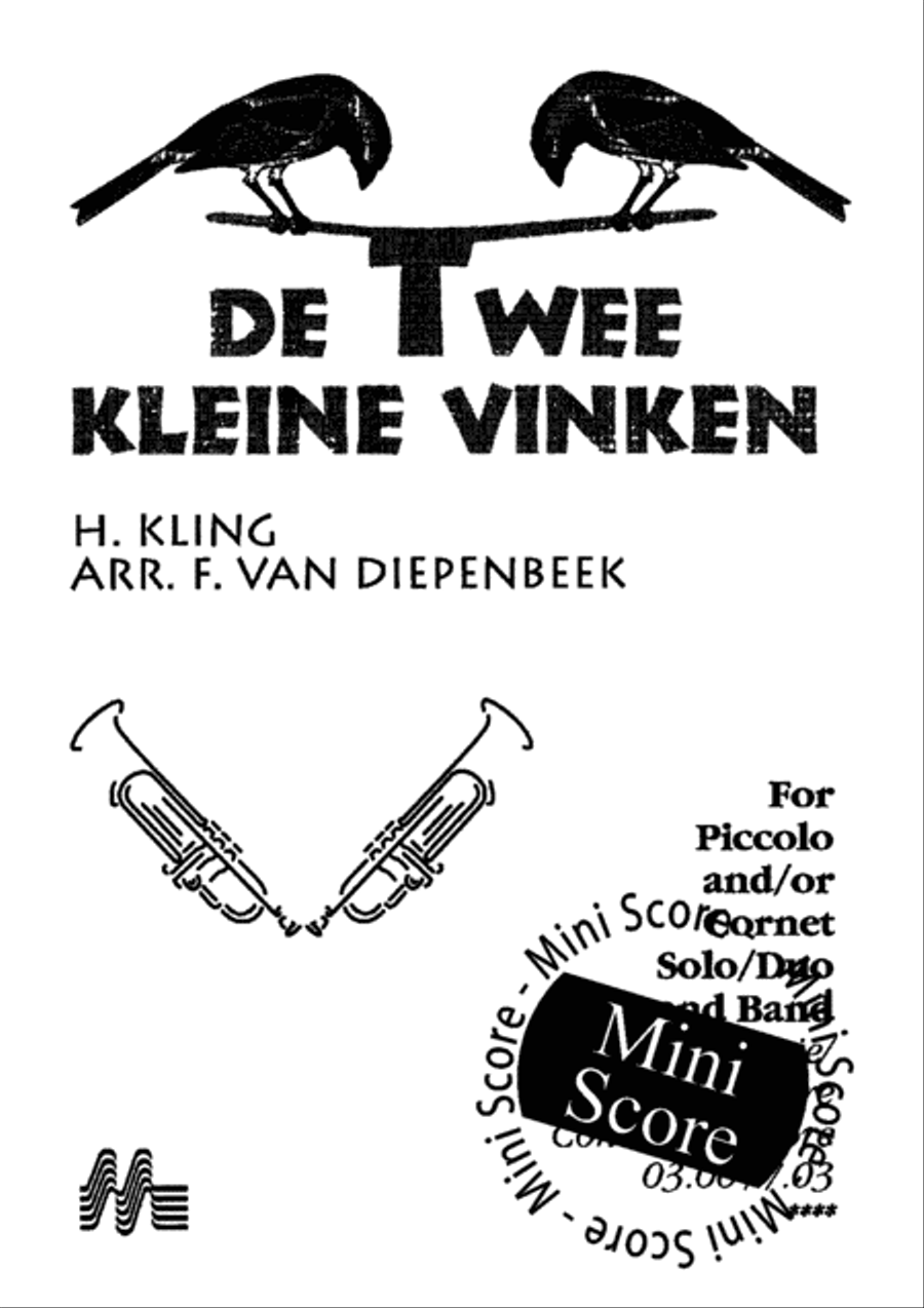De Twee Kleine Vinken Concert Band scores gallery preview page 3