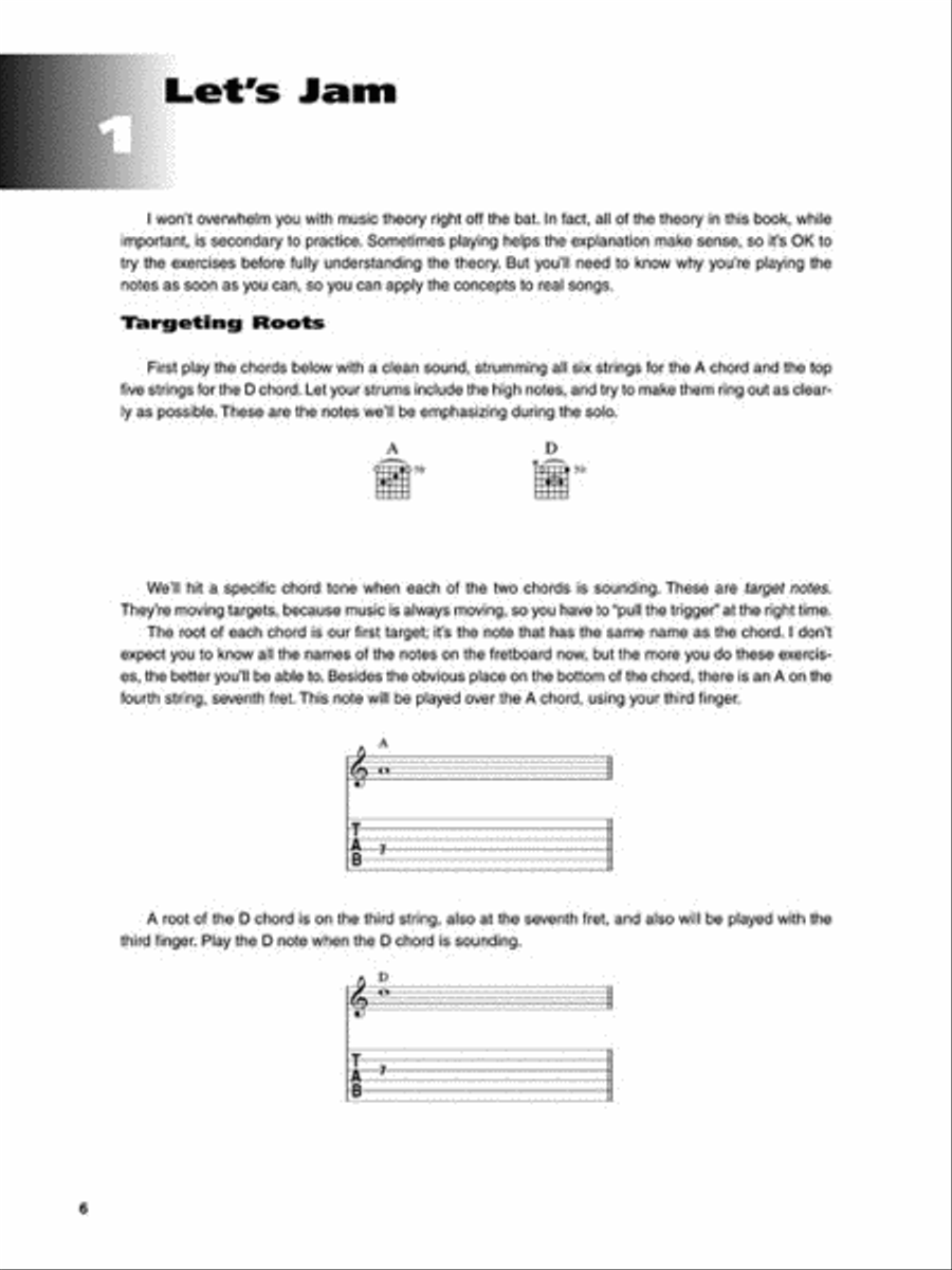 Chord Tone Soloing Private Lessons Series Guitar scores gallery preview page 3