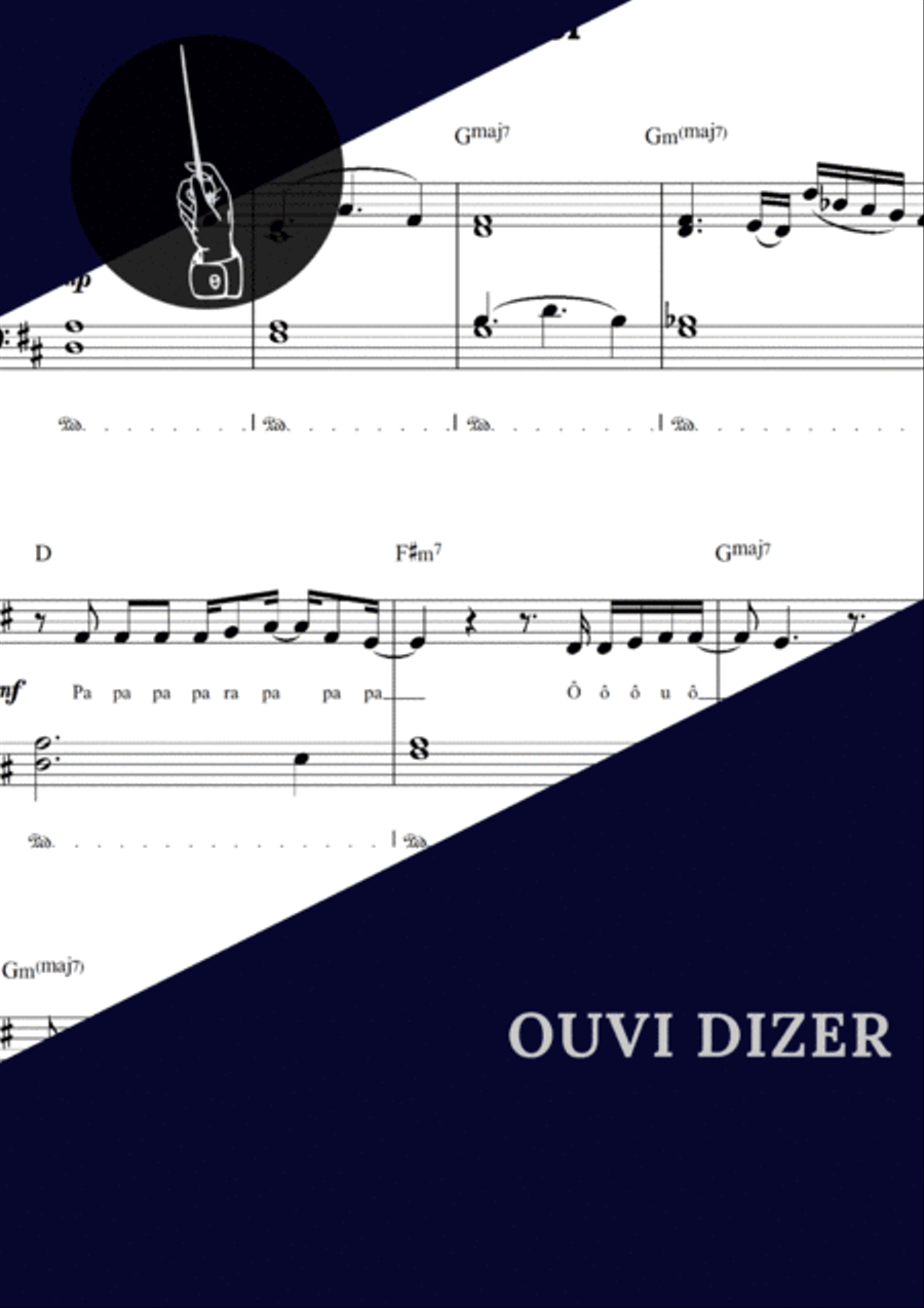 Ouvi Dizer Voice scores gallery preview page 1