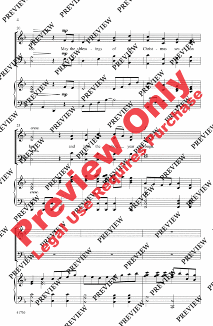 Have a Very Merry Christmas - SoundTrax CD (CD only) Choir scores gallery preview page 4