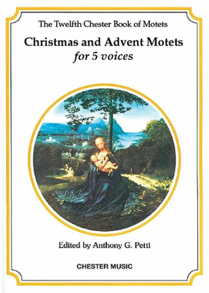Book cover for The Chester Book of Motets - Volume 12
