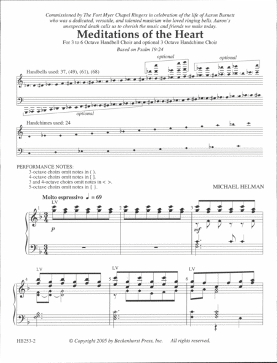 Meditations of the Heart Meditations of the Heart 5-Octaves scores gallery preview page 2