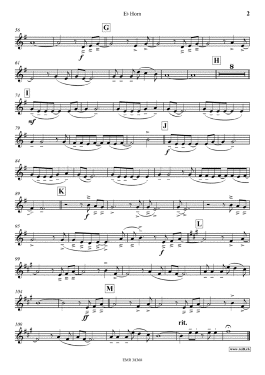 Allumer Le Feu Allumer Le Feu Horn scores gallery preview page 3