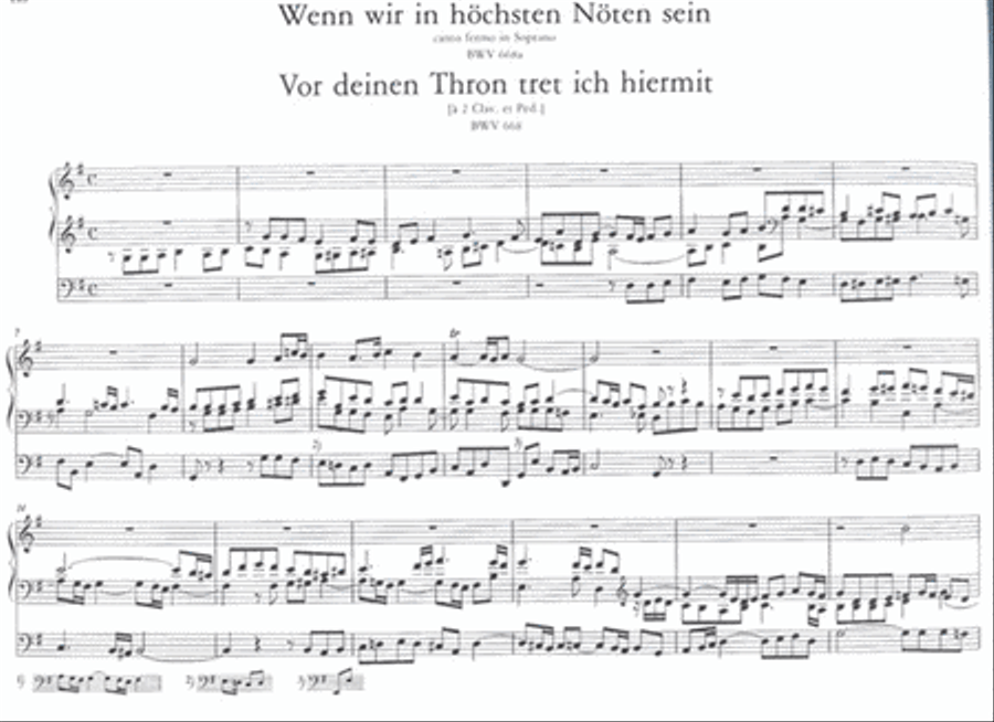 Sämtliche Orgelwerke VI Schübler-Choräle, Achtzeh Organ scores gallery preview page 3