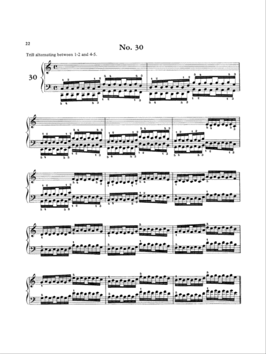 Hanon: The Virtuoso Pianist (Volume II) Piano Solo scores gallery preview page 1
