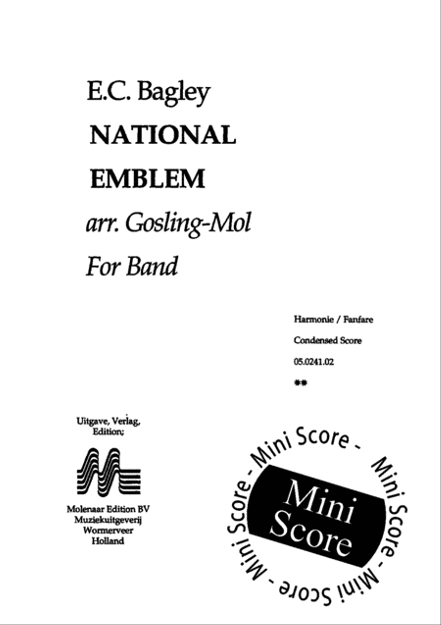 National Emblem Fanfare Band scores gallery preview page 3