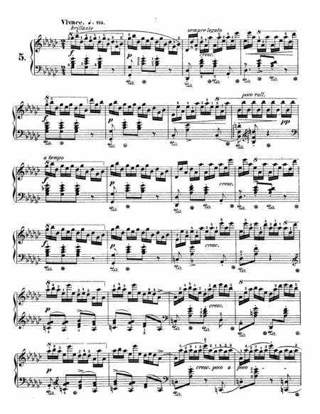 F.Chopin Etude Op.10, No.5"Black Keys" image number null