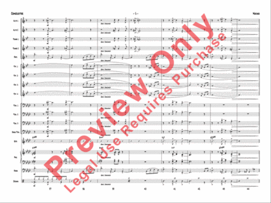 Naima Jazz Ensemble scores gallery preview page 32