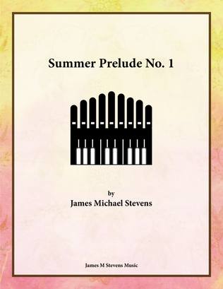Book cover for Summer Prelude No. 1 - Organ Solo