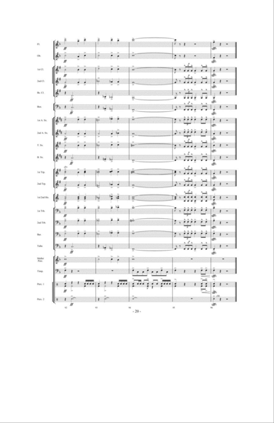 The Gift of Christmas The Gift of Christmas Concert Band scores gallery preview page 19
