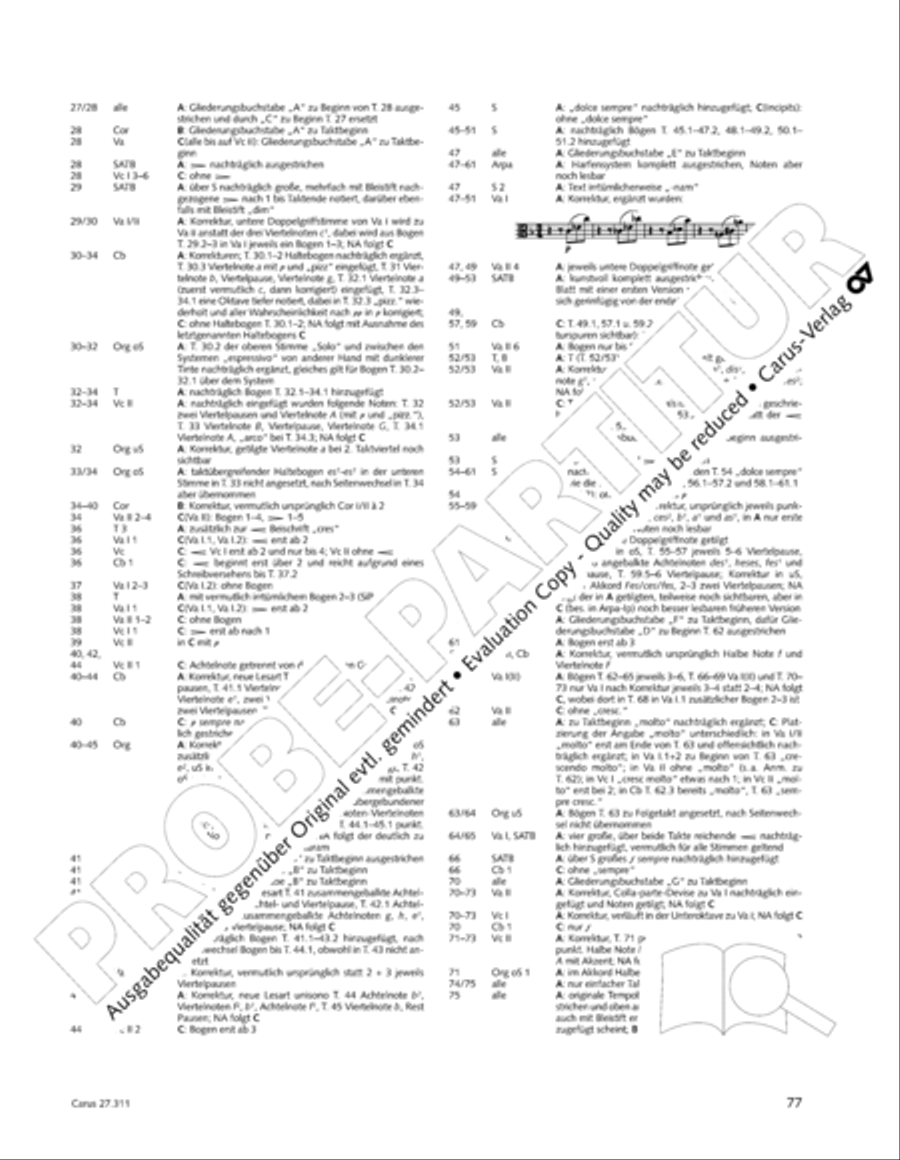 Requiem - church version (Requiem. Fassung mit kleinem Orchester) 4-Part scores gallery preview page 93