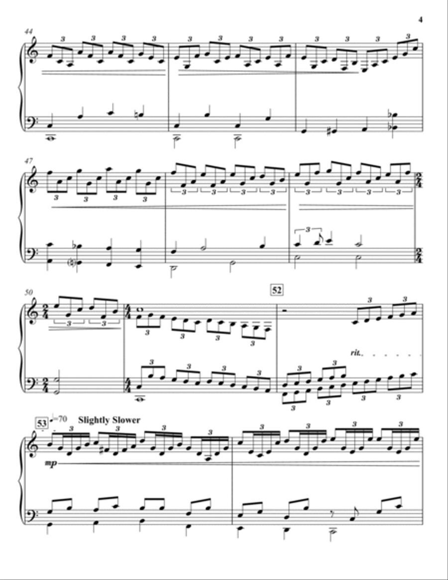 Christ the Lord is Risen Today Part scores gallery preview page 4