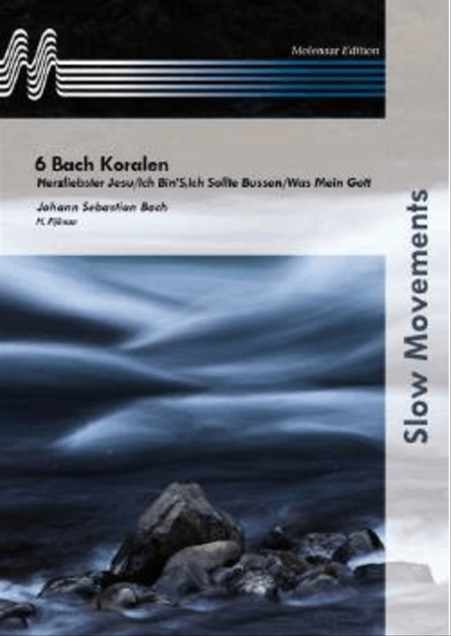 6 Bach Koralen Concert Band scores gallery preview page 1