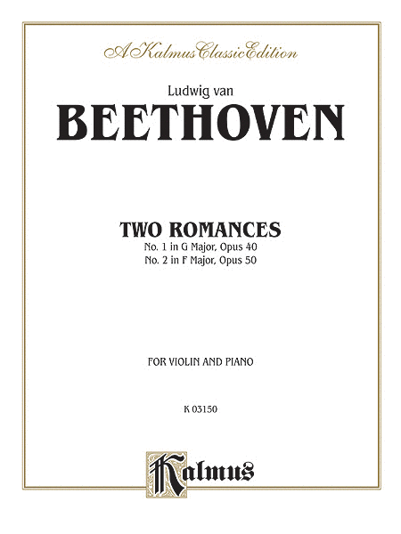Two Romances, Op. 40 and 50