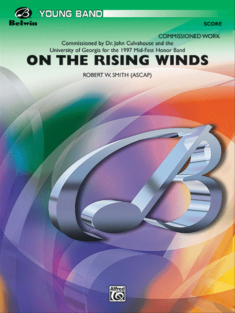 On the Rising Winds Concert Band scores gallery preview page 1