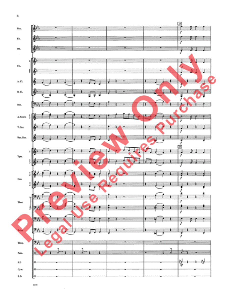 Ballymore Down Concert Band scores gallery preview page 7