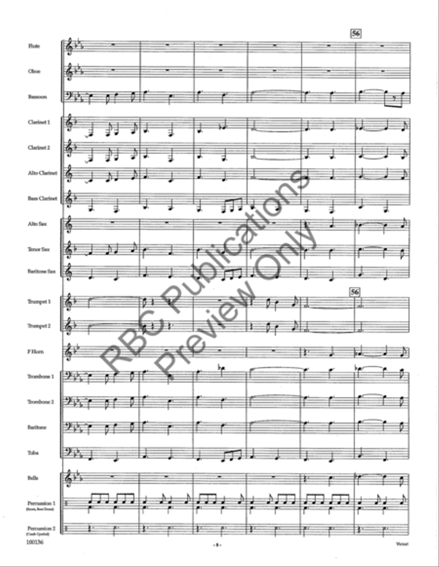 Victor (Score) Concert Band scores gallery preview page 11