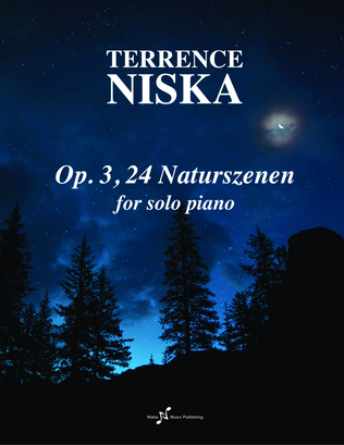 Book cover for Op. 3, 24 Naturszenen