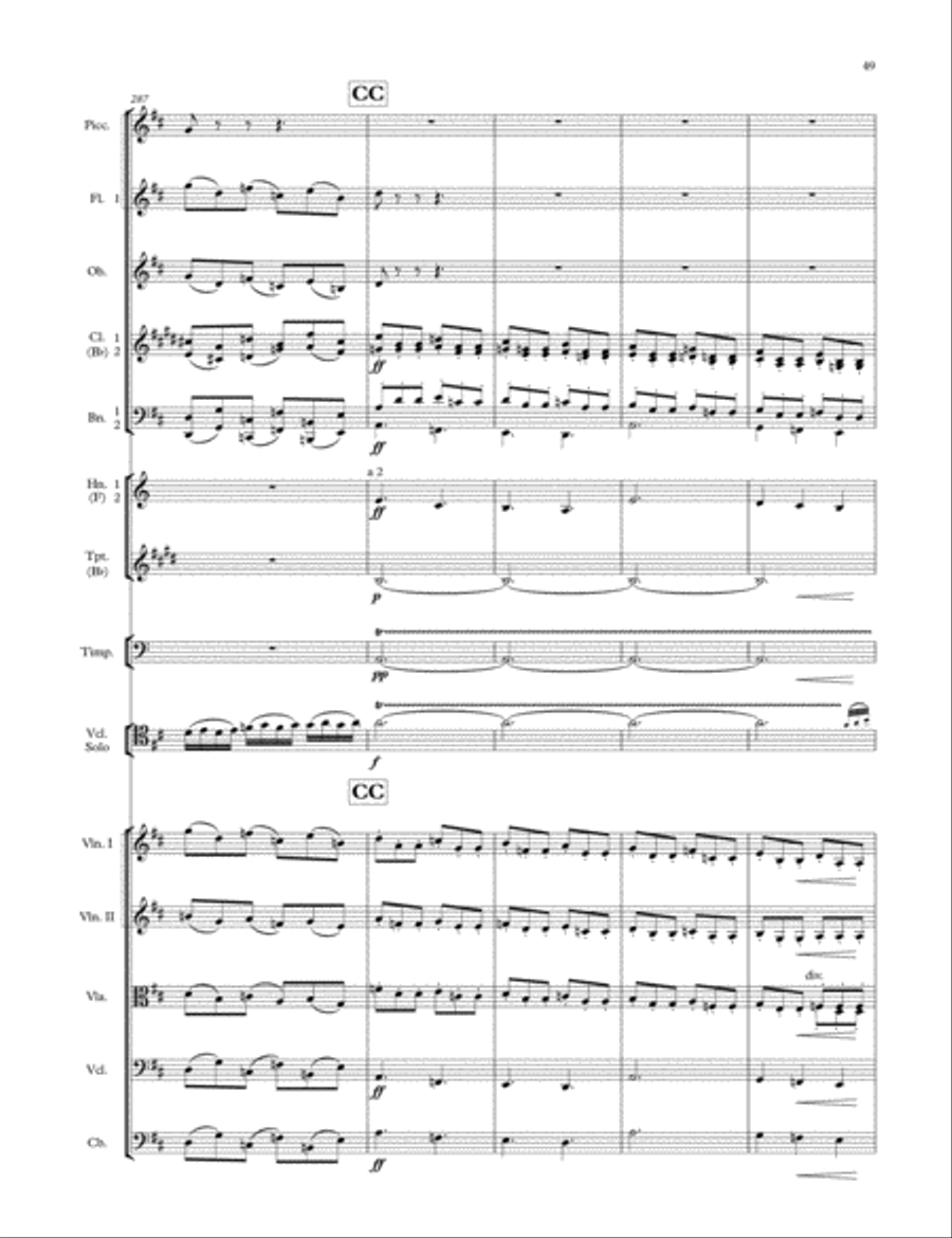 Fantasia on Sussex Folk Tunes Chamber Orchestra scores gallery preview page 6