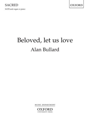Book cover for Beloved, let us love