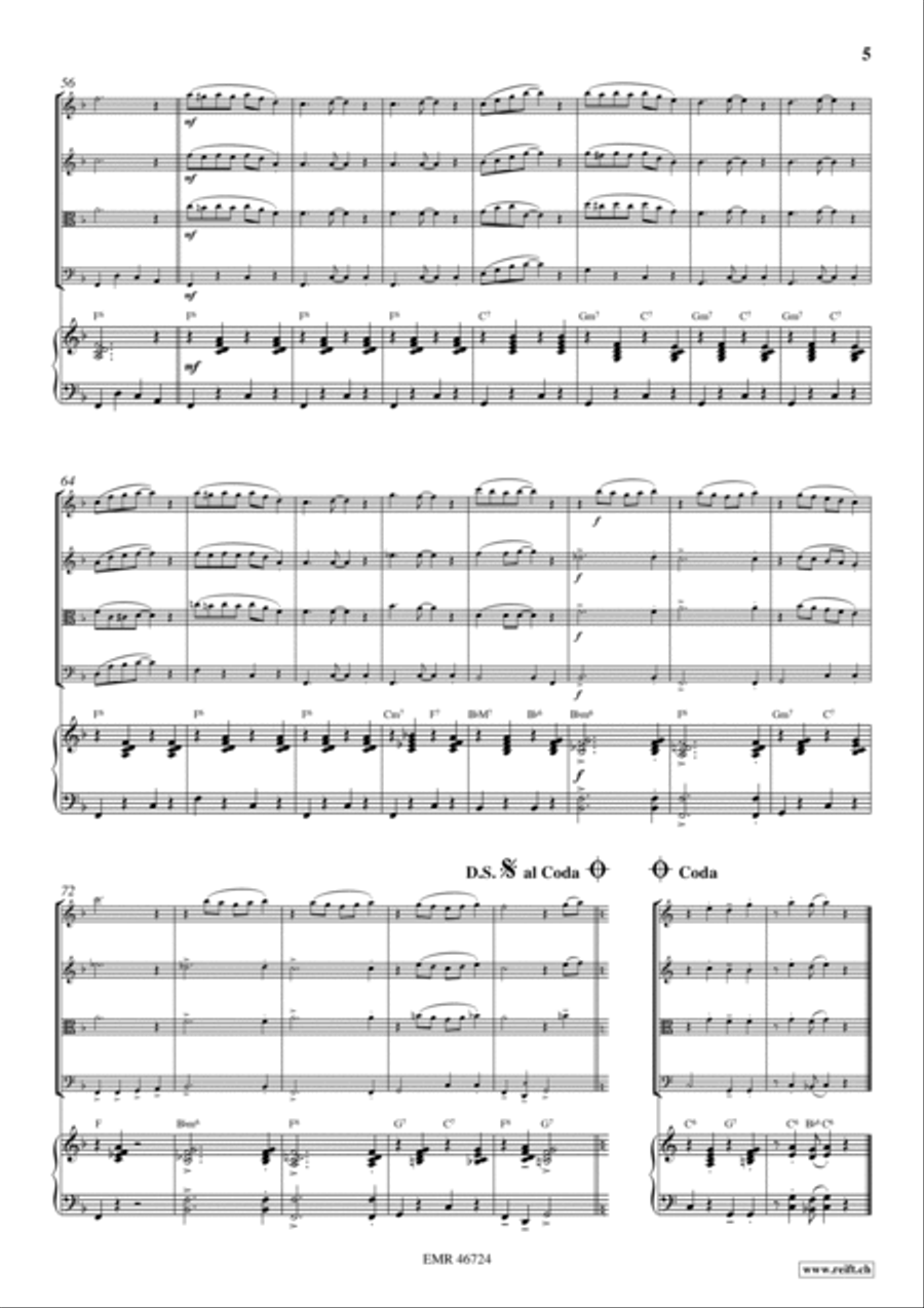 5 Jazzinations Cello scores gallery preview page 4