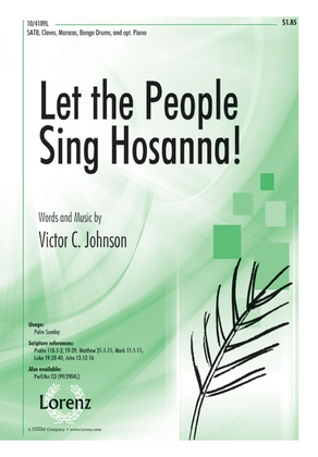 Book cover for Let the People Sing Hosanna!