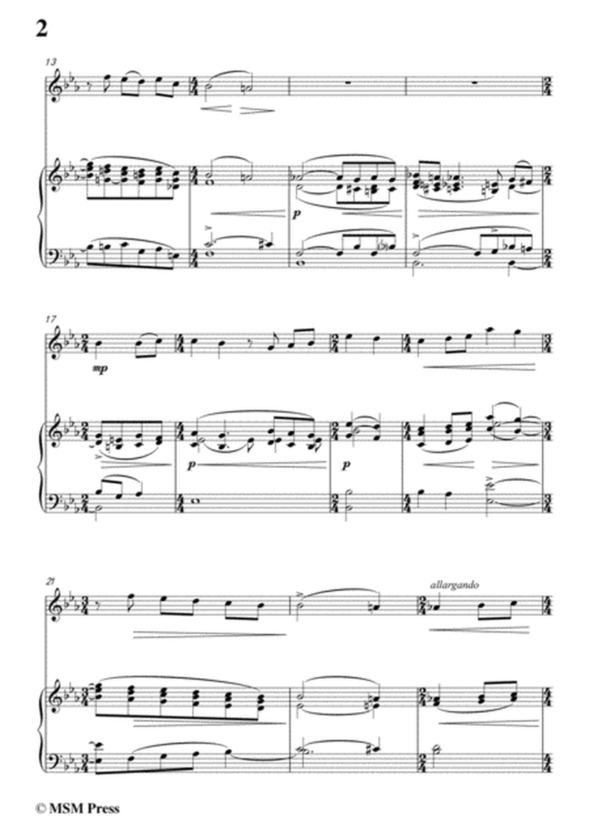 Mahler-Liebst du um Schönheit, for Flute and Piano image number null