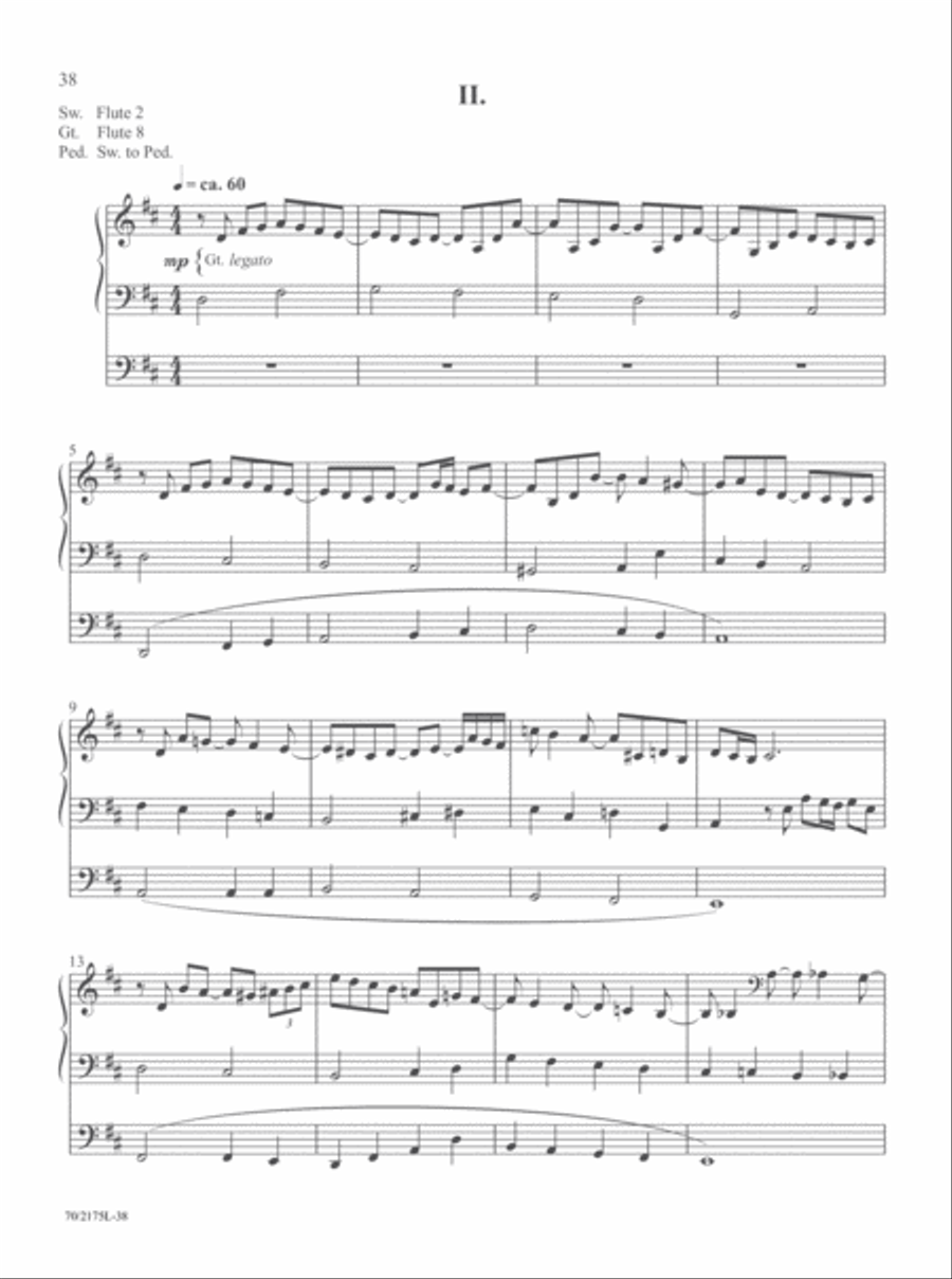 The Sacred Organ Library, Vol. 5 Organ Solo scores gallery preview page 20