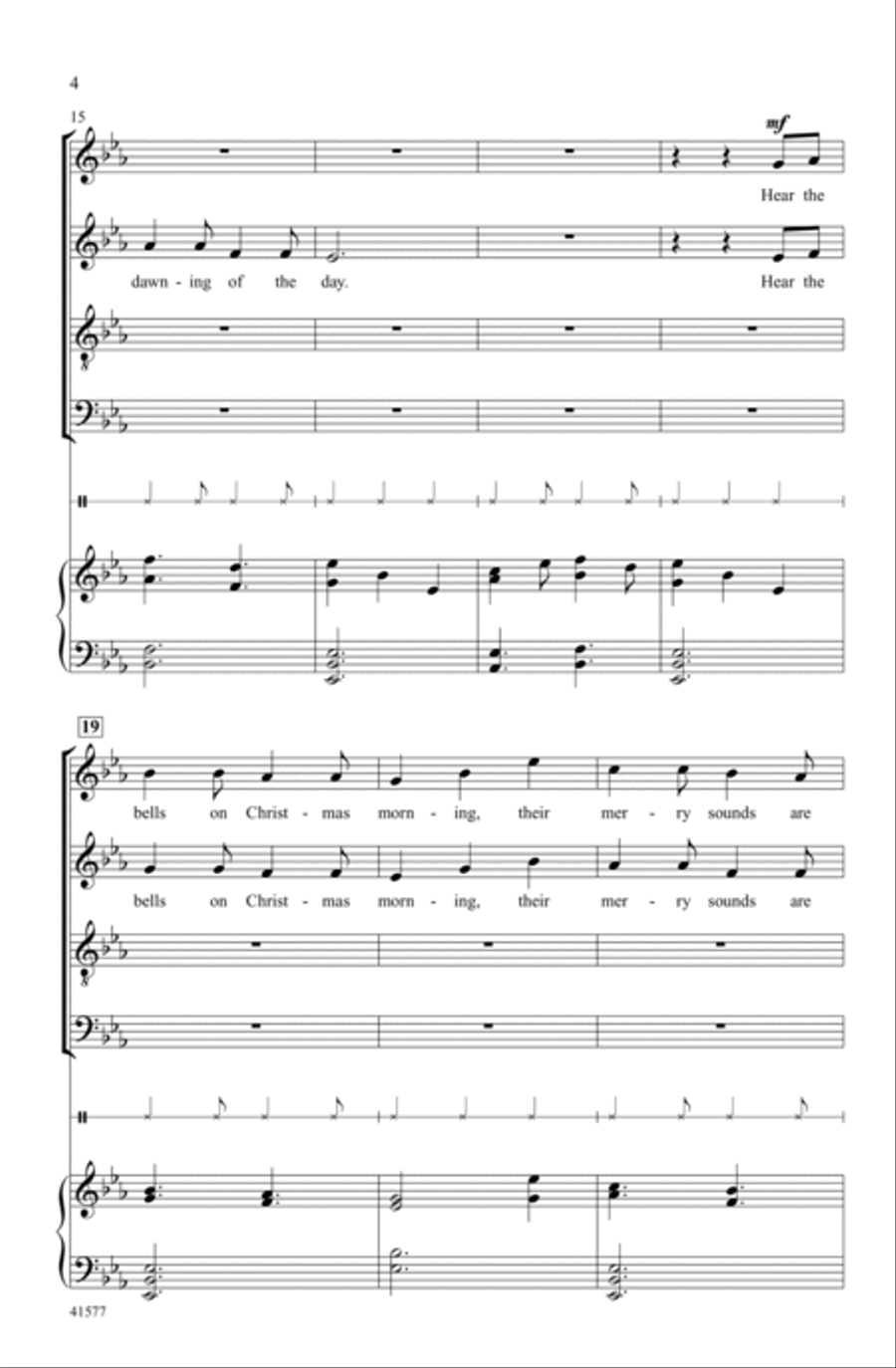 Hear the Bells Hear the Bells Choir scores gallery preview page 3