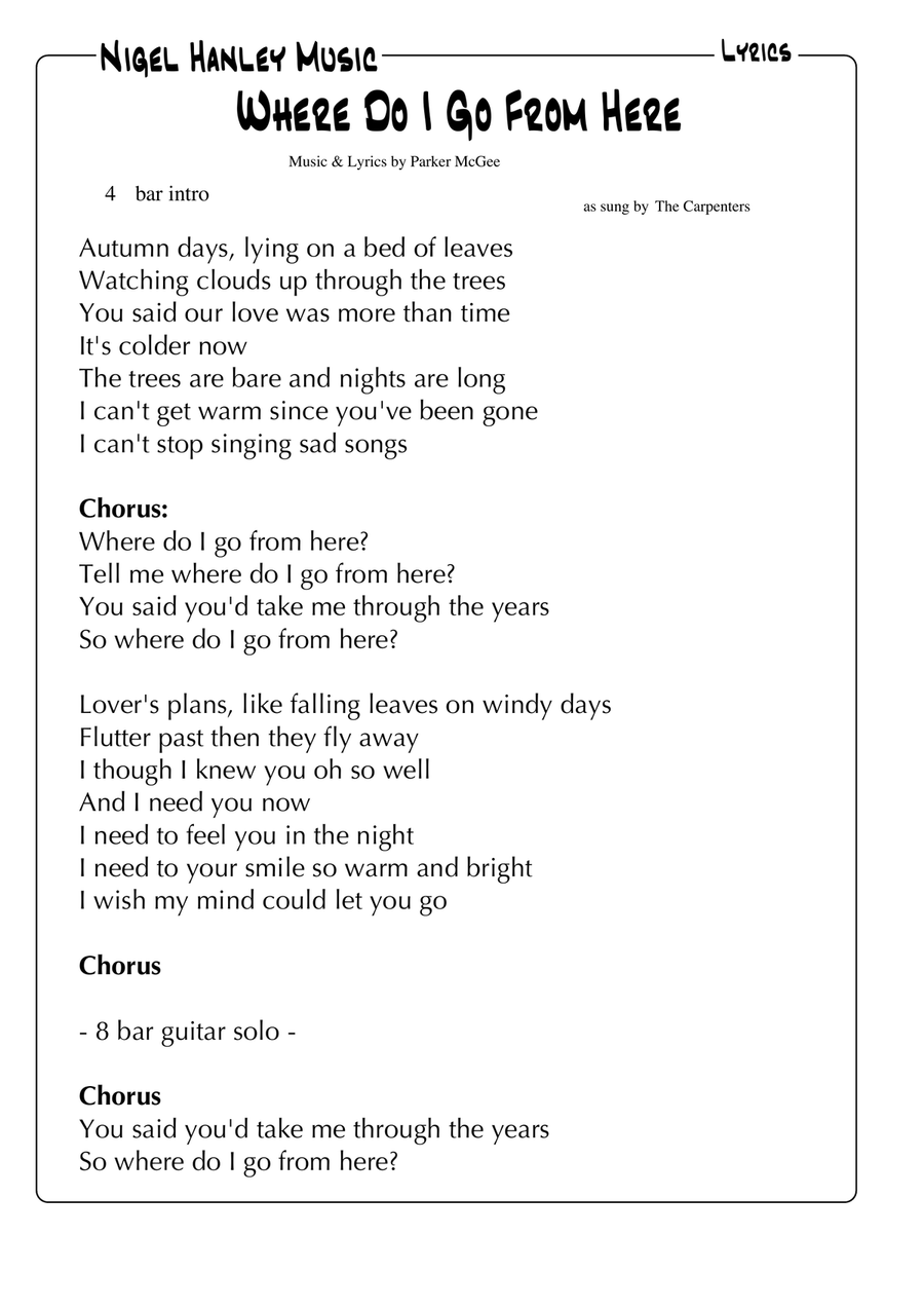 Where Do I Go From Here Jazz Ensemble scores gallery preview page 5