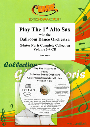 Play The 1st Alto Sax With The Ballroom Dance Orchestra Vol. 6