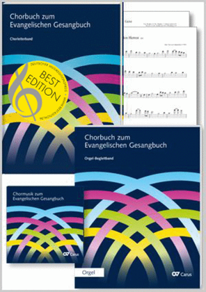 Book cover for Choral collection for the German Evangelical Hymns (Chorbuch zum EG. Chorleiterpaket)