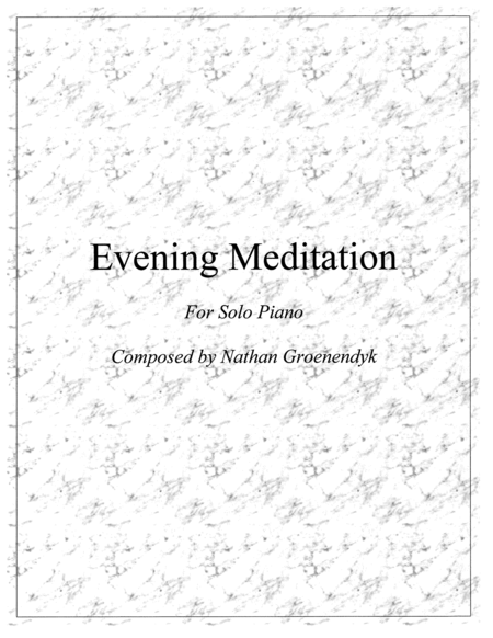 Evening Meditation image number null