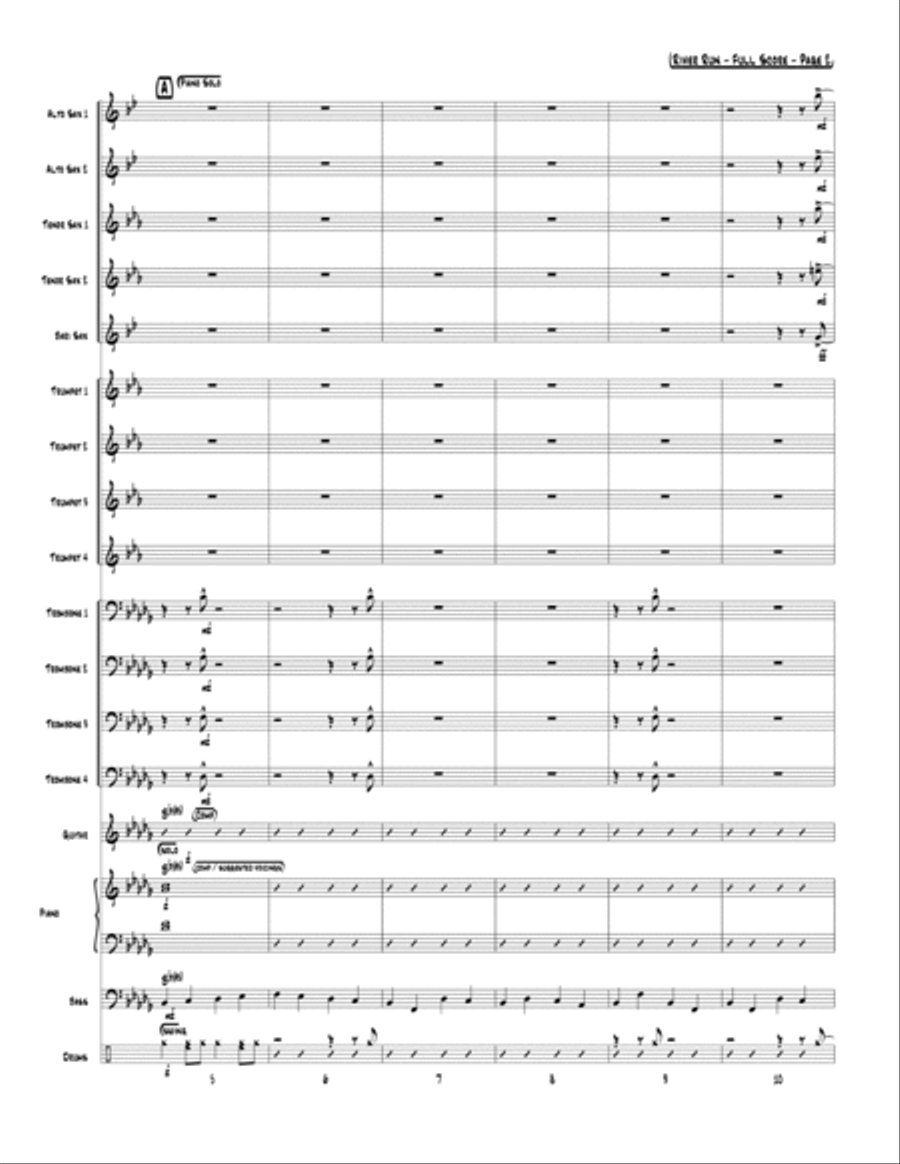 River Run Jazz Ensemble scores gallery preview page 3