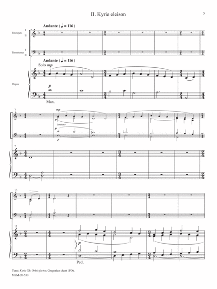 Sonata da Chiesa Organ scores gallery preview page 5