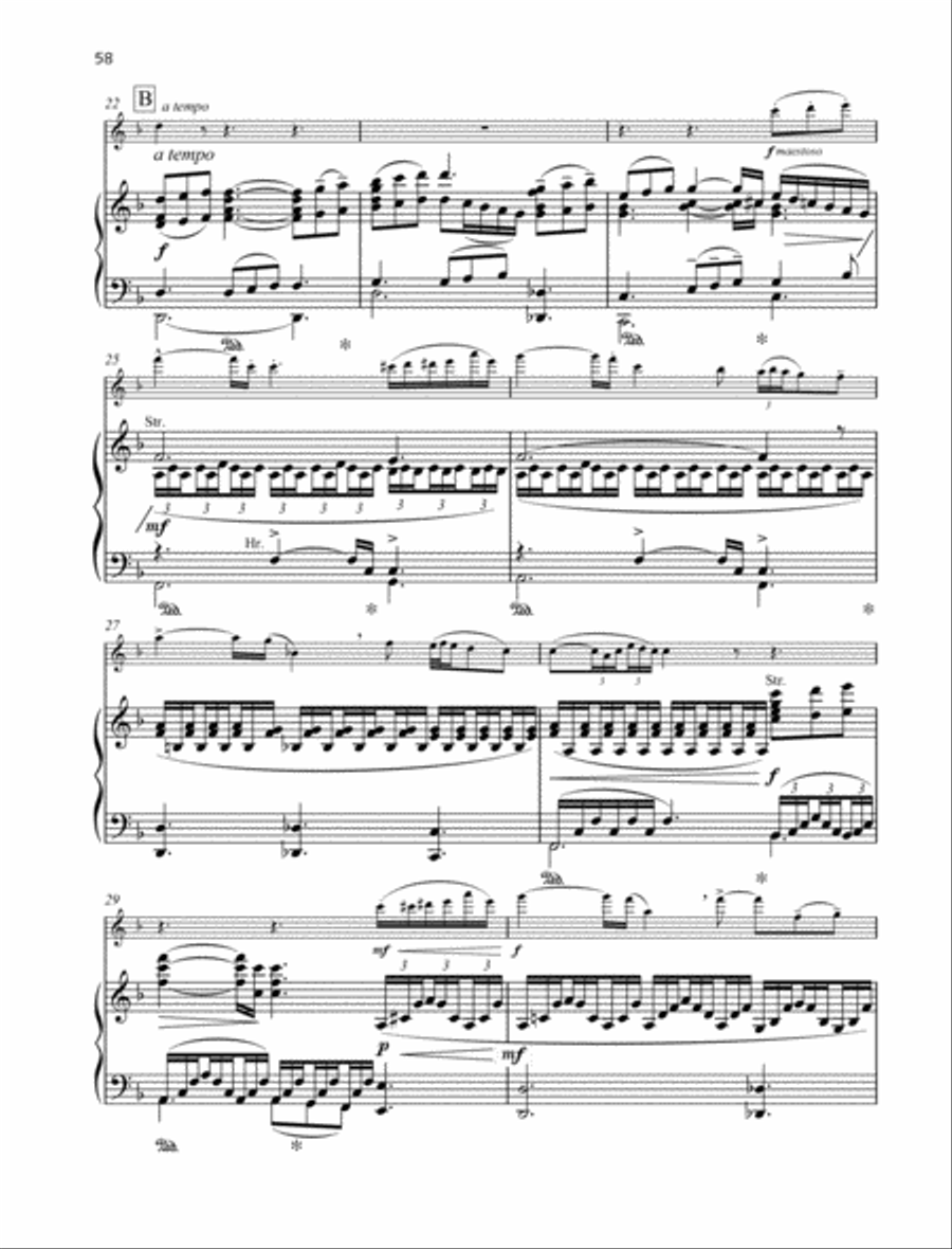 Ballade Flute Solo scores gallery preview page 3