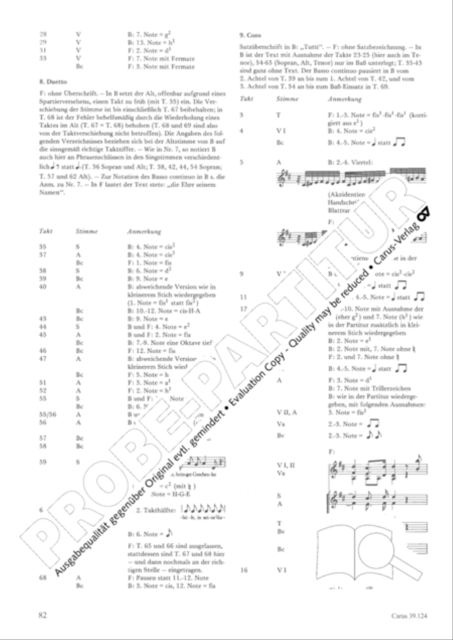 Sing to the Lord a new song (Singet dem Herrn ein neues Lied) 4-Part scores gallery preview page 83