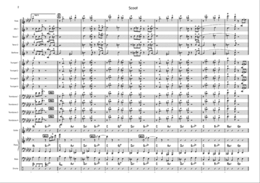 Scoot Big Band scores gallery preview page 3