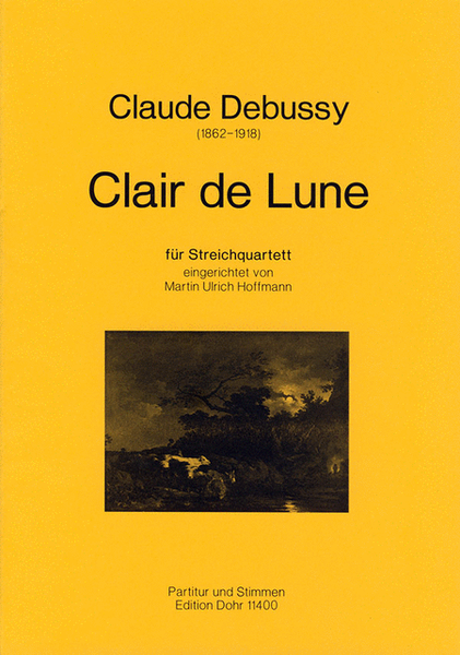 Clair de Lune (für Streichquartett)