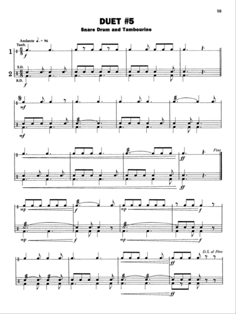 Alfred's Drum Method, Book 2 Percussion scores gallery preview page 2