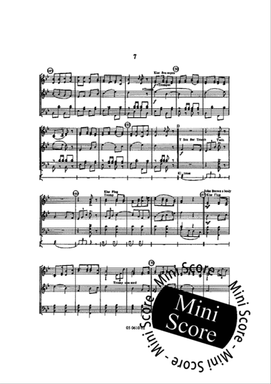 Uncle Sam on Parade 3-Part scores gallery preview page 11