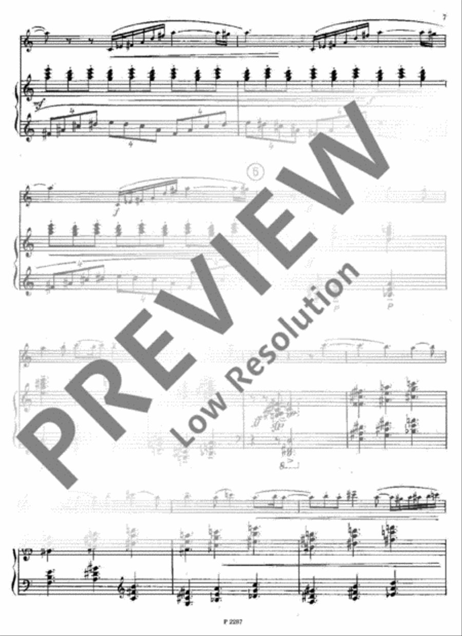 Suita Suita Clarinet Solo scores gallery preview page 8