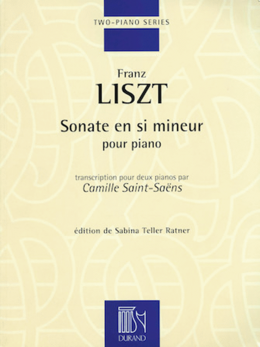 Sonata in B minor Piano Duet scores gallery preview page 1