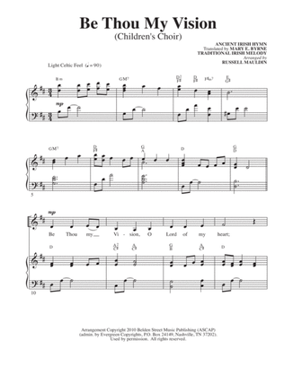 Be Thou My Vision (Children's Choir) (arr. Russell Mauldin)
