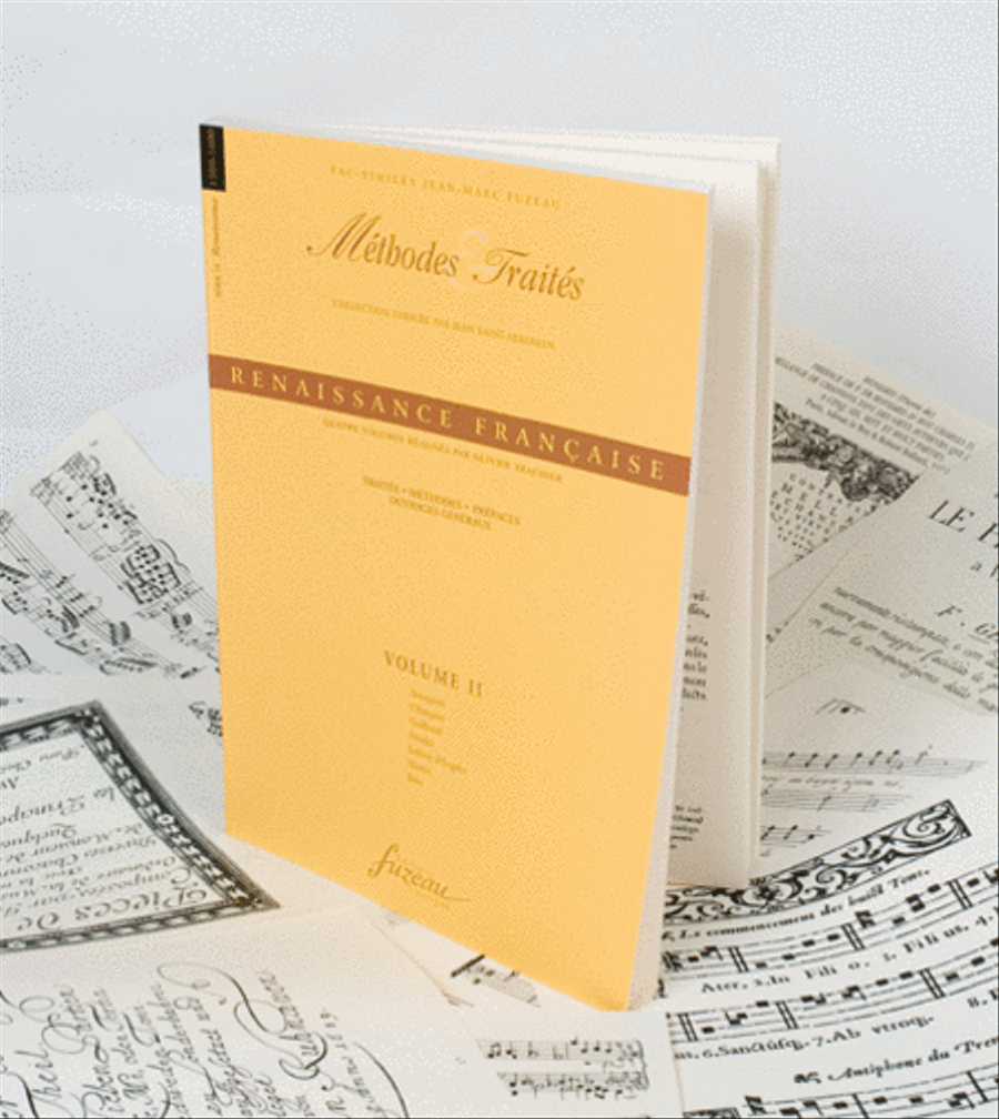 Methods & Treatises Renaissance - Volume 2 - Renaissance France Score scores gallery preview page 1